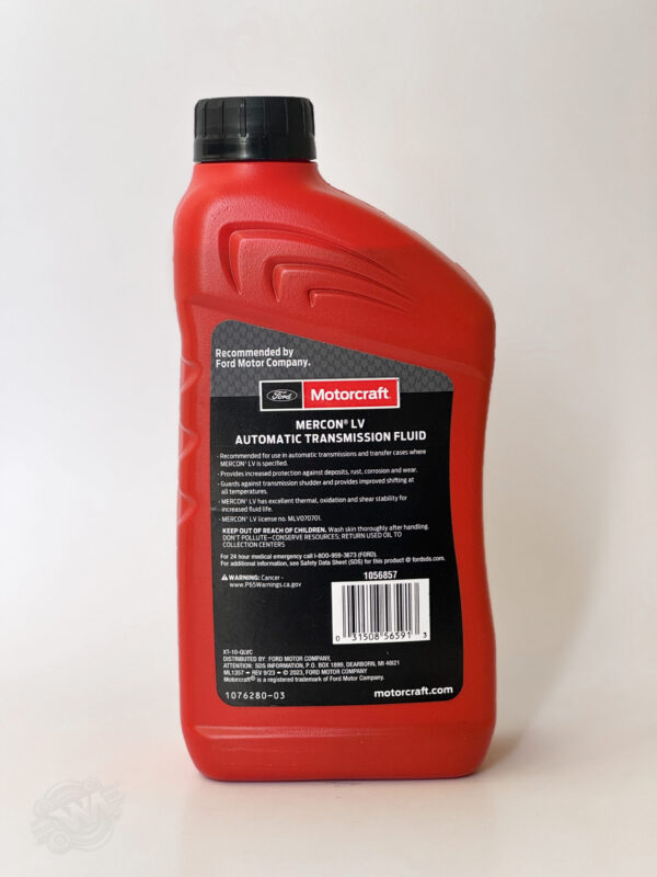 Motorcraft Mercon LV Transmission Fluid