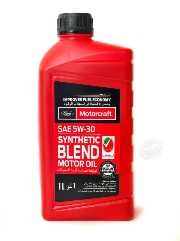 Motorcraft 5W-30 Synthetic Blend Motor Oil – High Performance Engine Oil for Ford & Lincoln