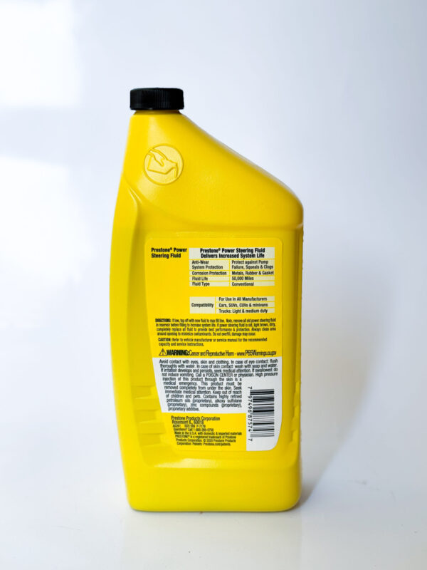 Prestone Power Steering Fluid - Image 2